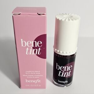 Benefit cosmetics Benetint lip and cheek tint new in box NIB Raspberry